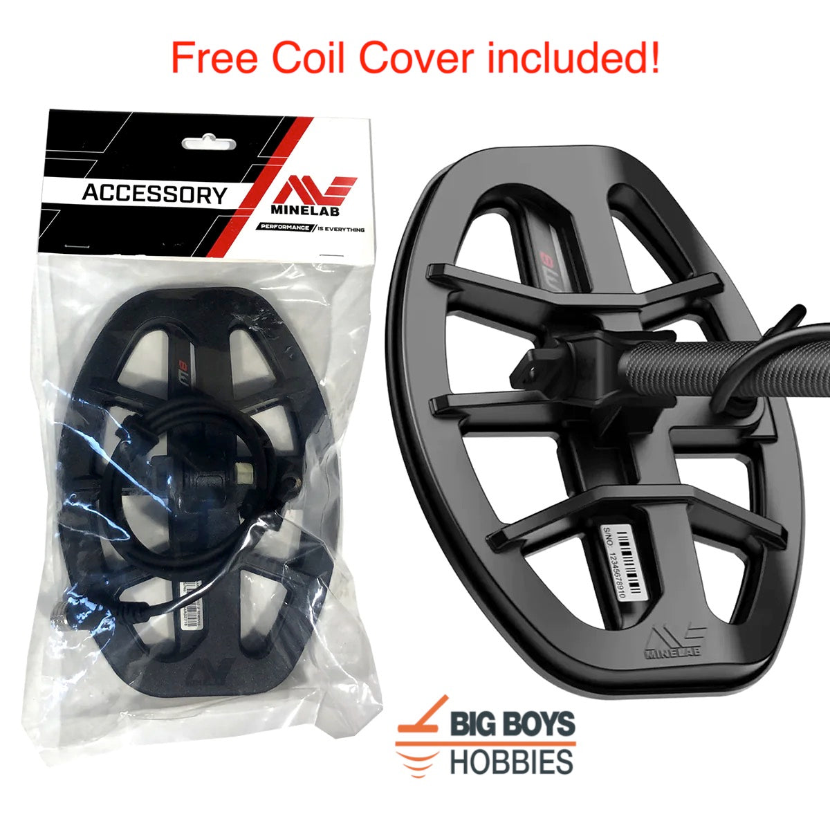 Minelab Manticore M8 8"x 5.5" DD coil