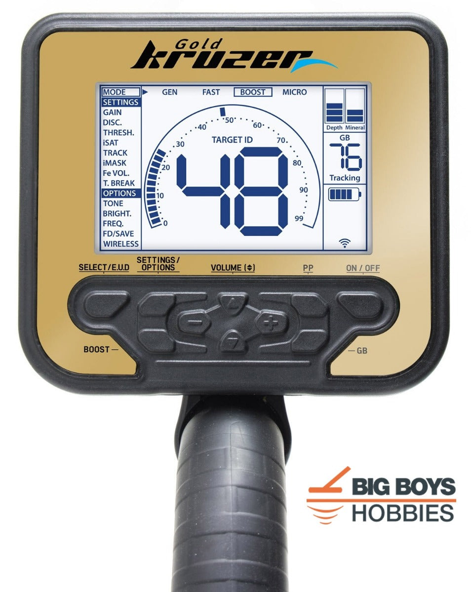 Makro Gold Kruzer Metal Detector - 2 Coils