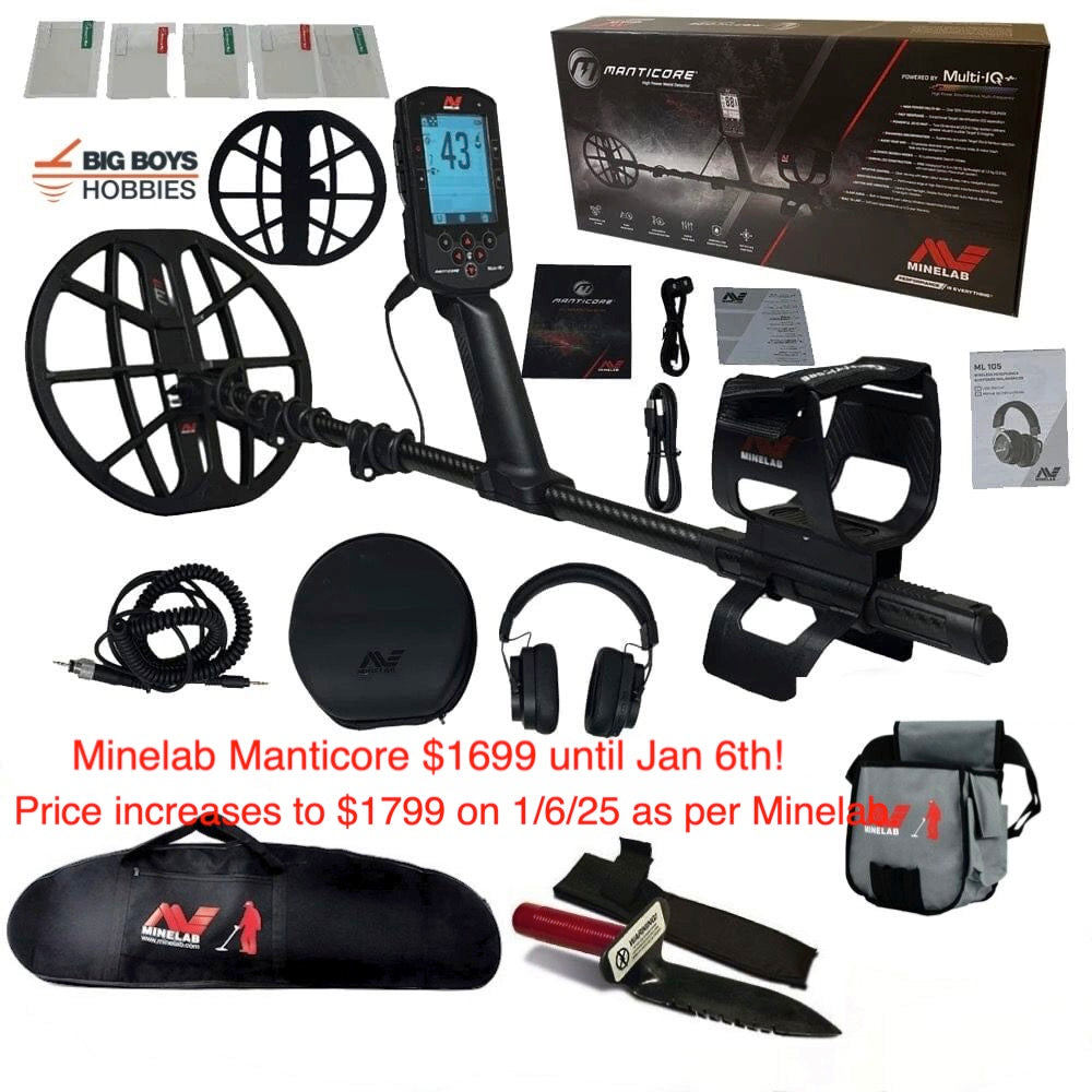 Minelab Manticore - $1299 + No Tax, Free Shipping!