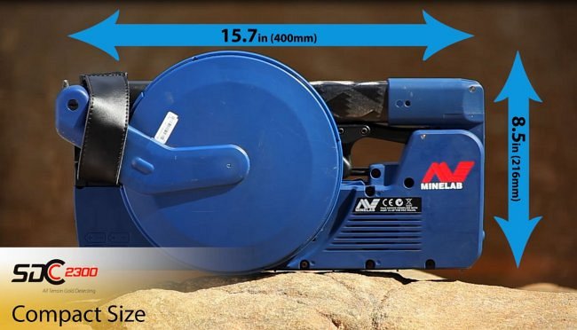 Minelab SDC 2300 Metal Detector - Free Shipping No Tax