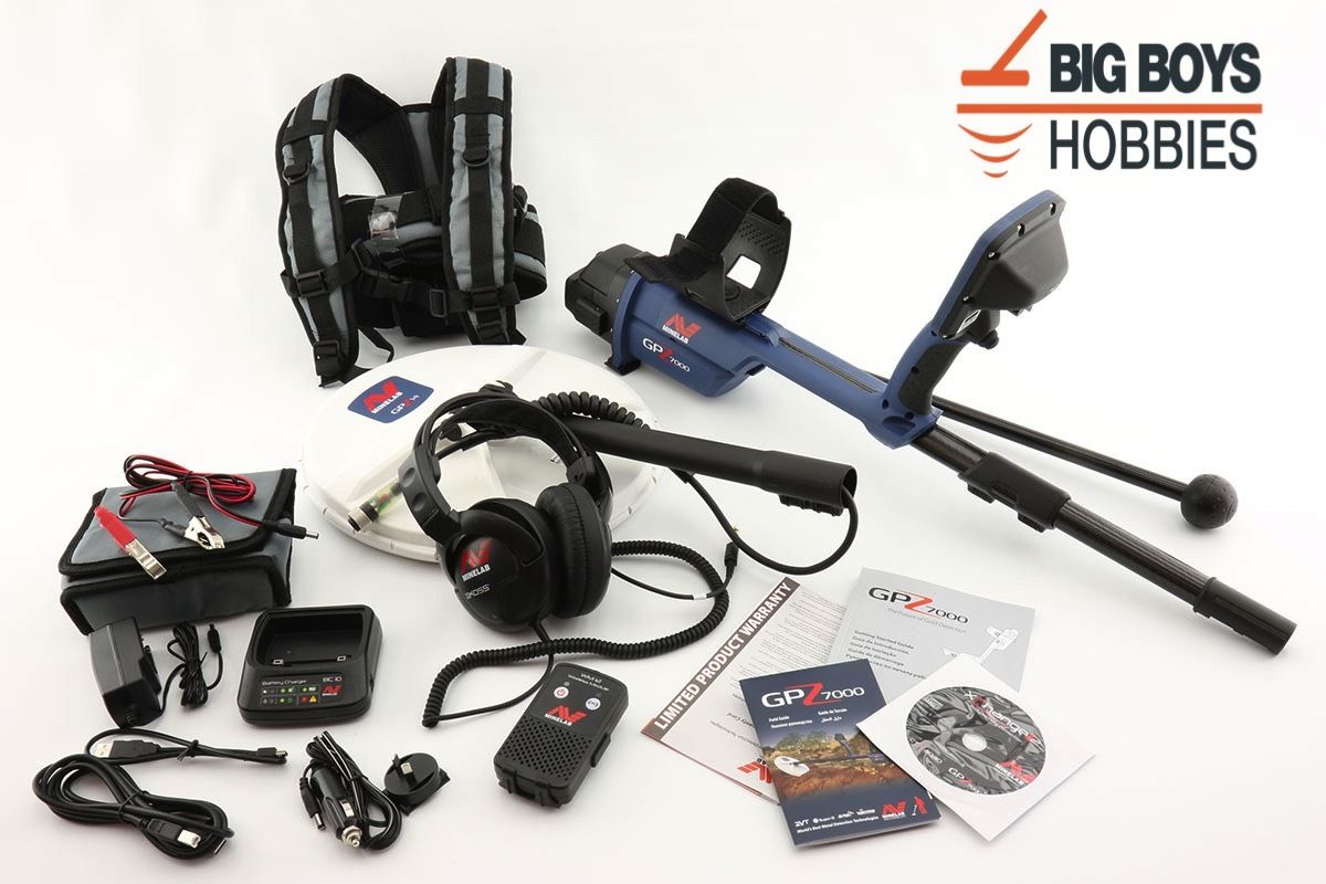 Minelab GPZ 7000 Metal Detector – Big Boys Hobbies Metal Detectors