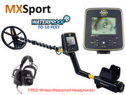 Whites MX Sport Metal Detector - Free Waterproof Headphones!
