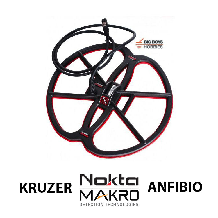 NEL Super Fly 11 x 12" DD Search Coil for Nokta Makro Kruzer and Anfibio Series