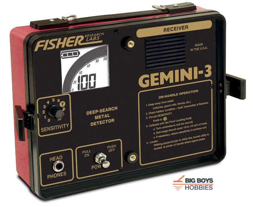 Fisher Gemini 3 metal detector