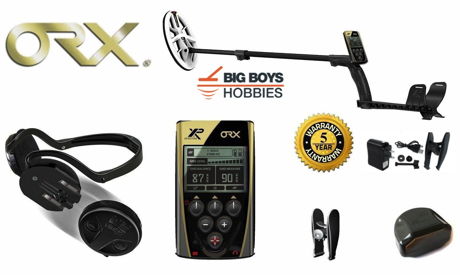 XP ORX with 9" Round High-Frequency DD coil with Wireless phones ORX22