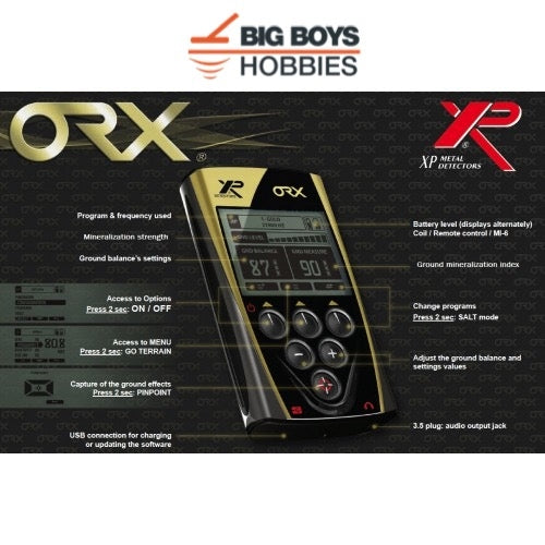 XP ORX Back-lit LCD Display Remote Control