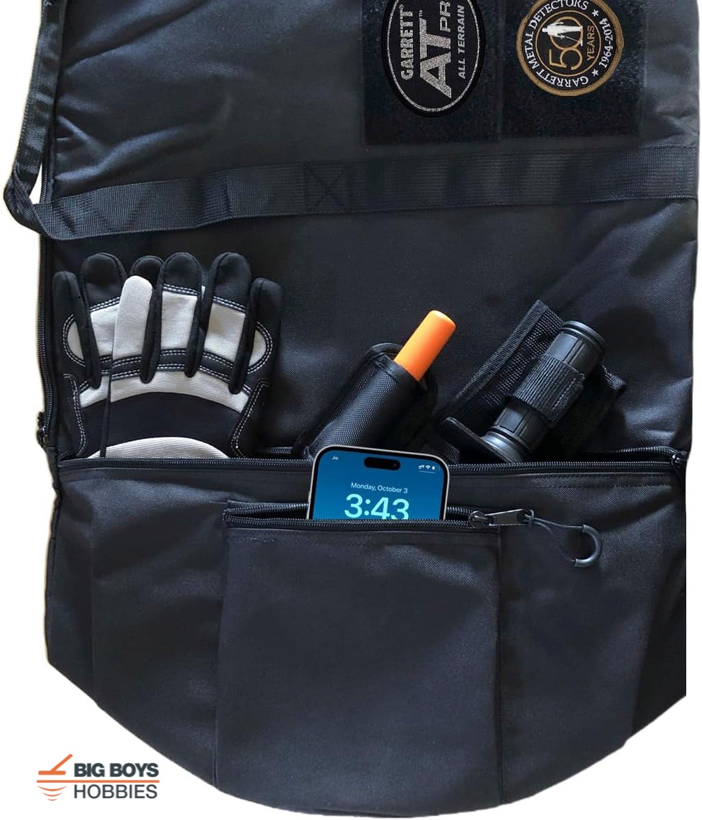 DragonXT 53" Black XL Metal Detector Carry Bag Travel Bag