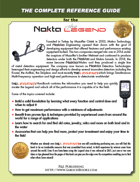 Nokta The Legend Handbook By Andy Sabisch