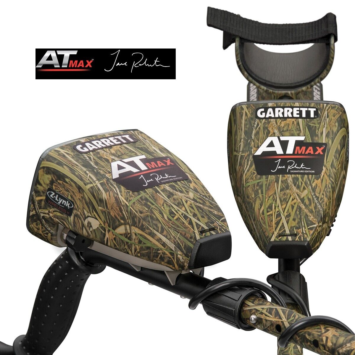 Garrett AT MAX Jase Robertson Edition Metal Detector, Wireless, Waterproof