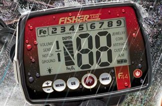 Fisher F44 Metal Detector - Weatherproof!
