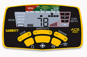 Garrett Ace 300 Metal Detector