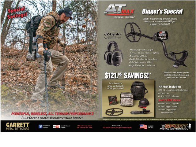 Garrett AT Max Digger Special