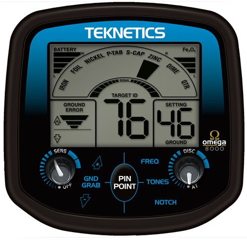 Teknetics Omega 8500 Metal Detector