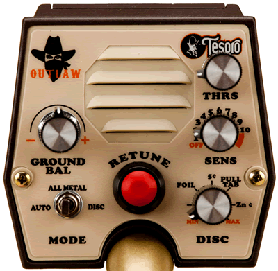 Tesoro Outlaw Metal Detector
