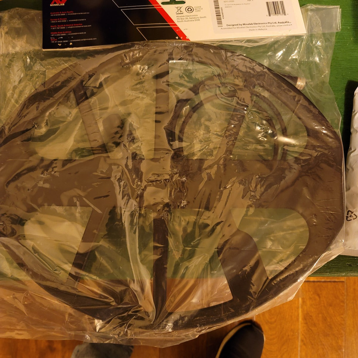 Used MINELAB EQUINOX 15 DOUBLE-D SMART COIL