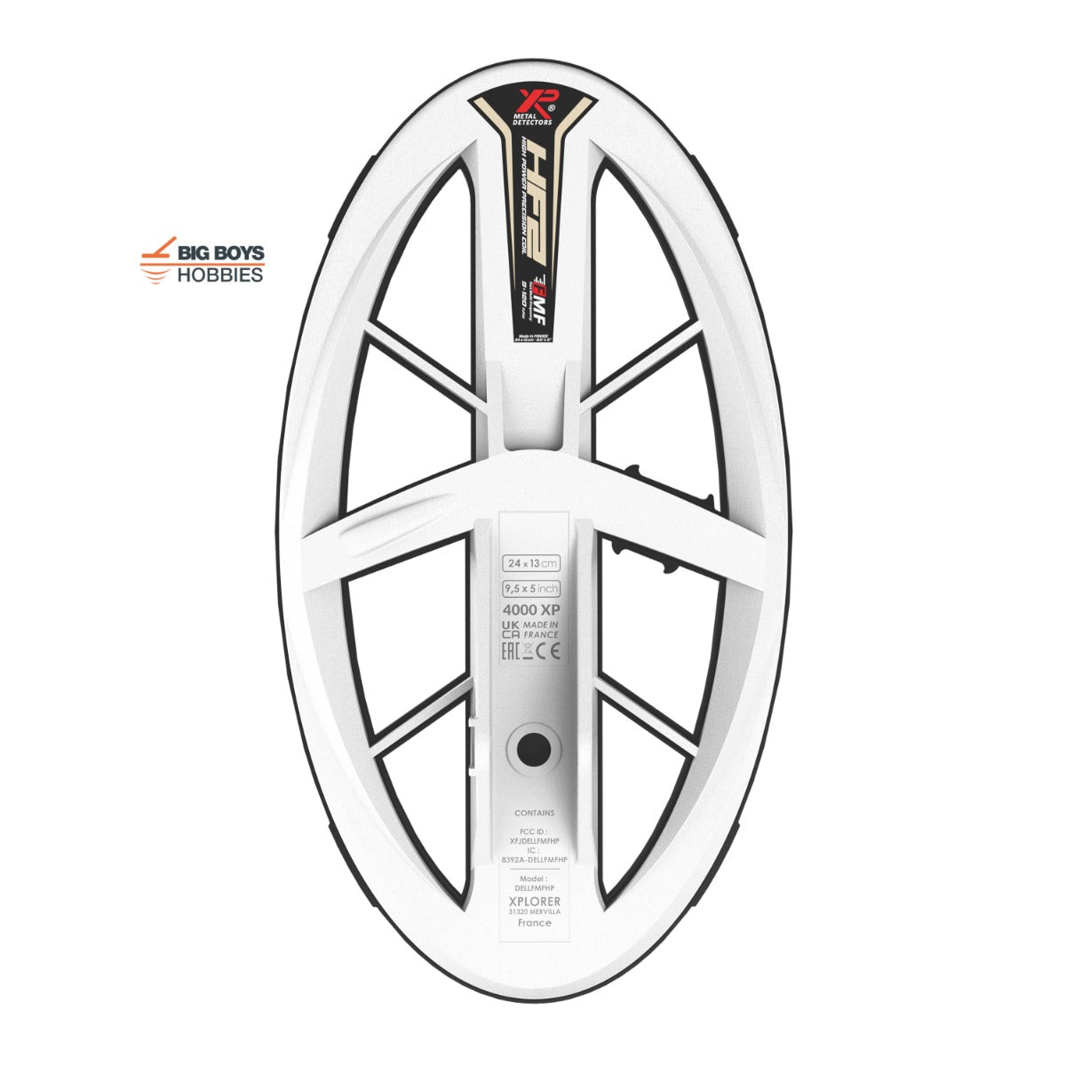 Available for Pre-order. NO ESTIMATED SHIP DATE! XP Deus 2 elliptical HF FMF HP search coil - Available for Pre-order NO ESTIMATED SHIP DATE!