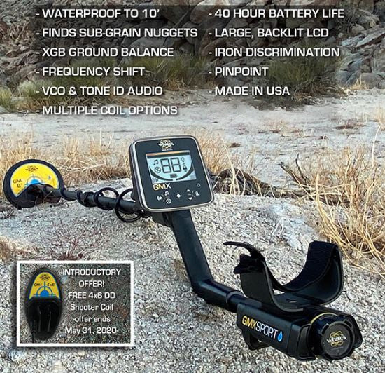 Whites GMX Sport Prospecting Detector
