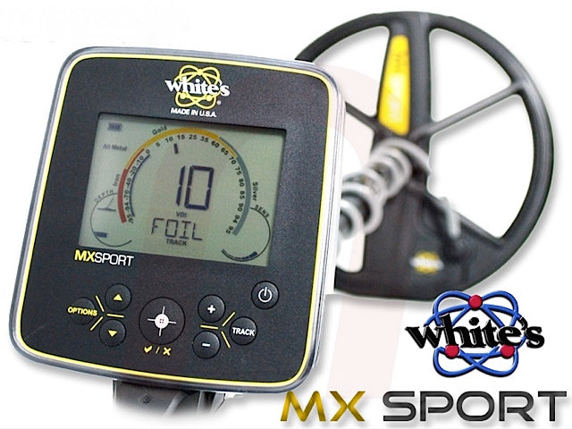 Whites MX Sport Metal Detector - Free Waterproof Headphones!