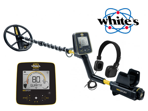 Whites MX Sport Metal Detector - Free Waterproof Headphones!
