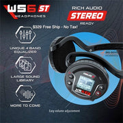 STEREO XP Wireless Headphones for DEUS II - WS6ST-WSAST-WSAXLST