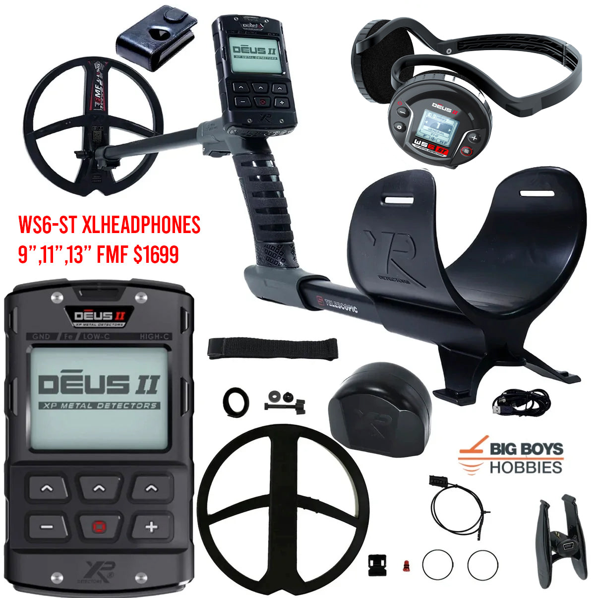 XP DEUS II -  Free Shipping No Tax.