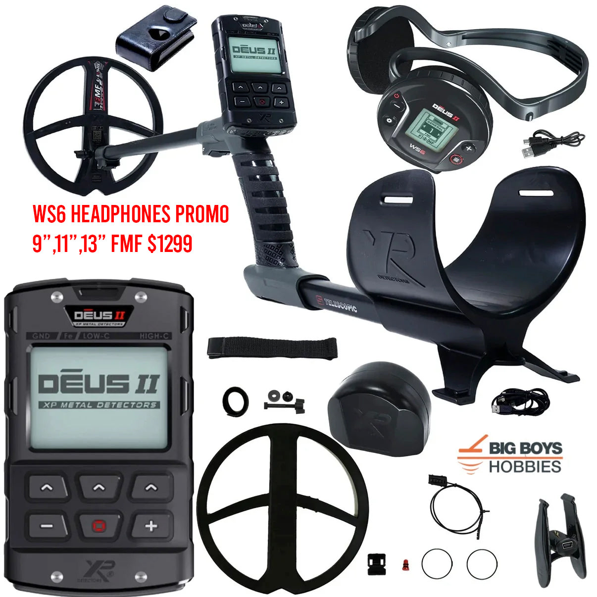 XP DEUS II -  Free Shipping No Tax.