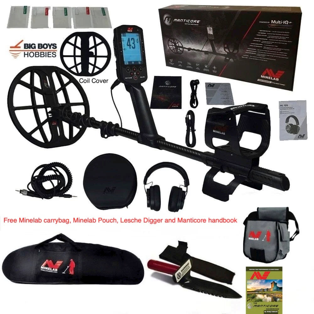 Minelab Manticore Metal Detector - Free Shipping & No Tax