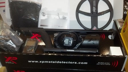 USED XP Deus with WS-5 Wireless phones and 11" X35 coil