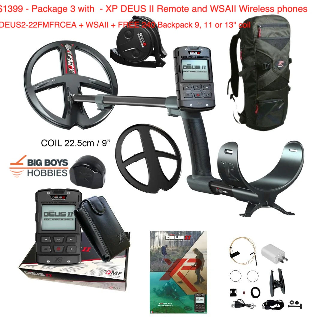 XP DEUS II -  Free Shipping no Tax.