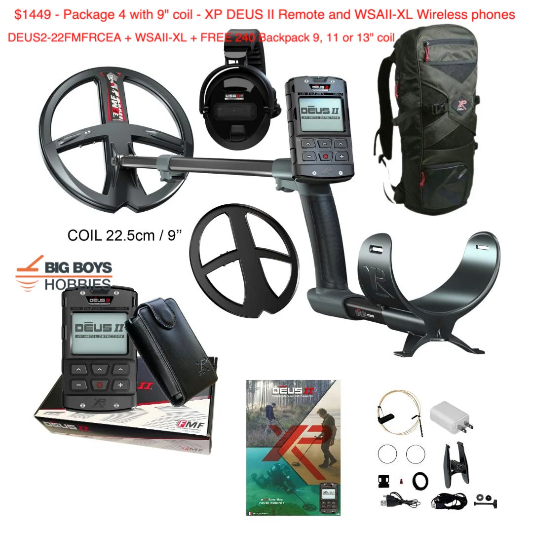 XP DEUS II -  Free Shipping no Tax.