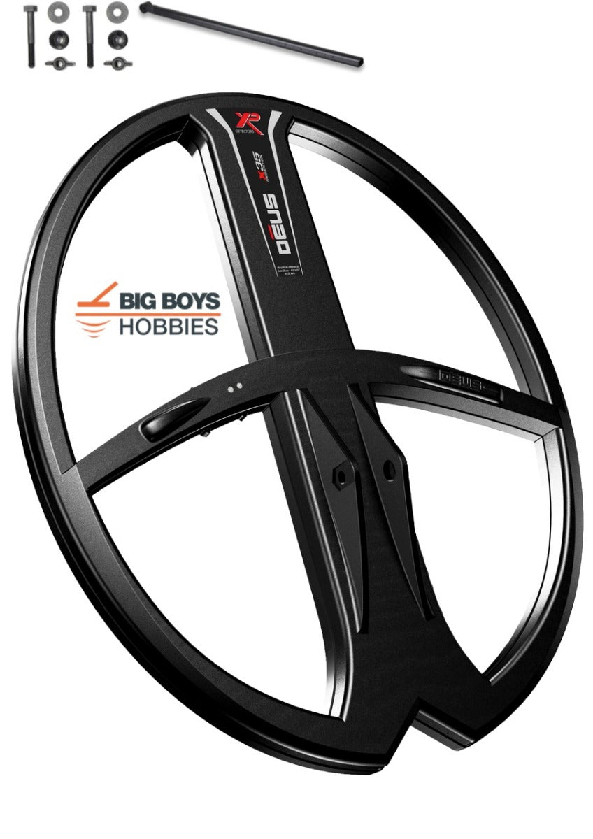 XP Deus X35 13 x 11″ Round 35 Frequency Waterproof DD Search Coil