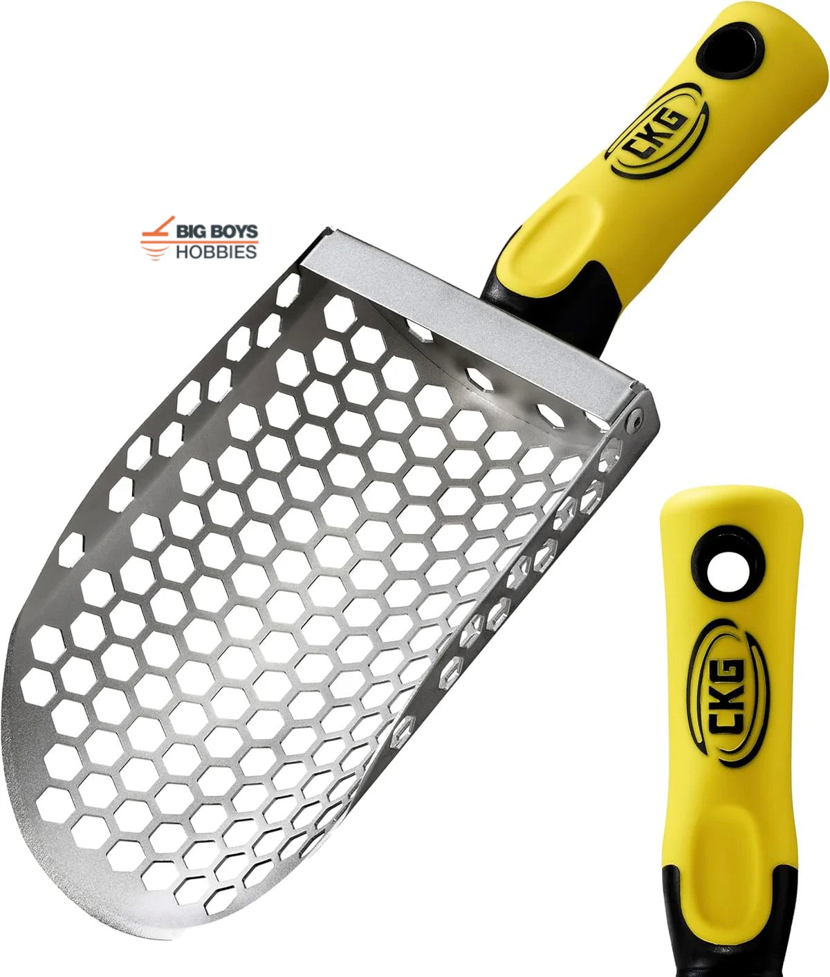 CKG Hand Sand Scoop for Metal Detecting yellow