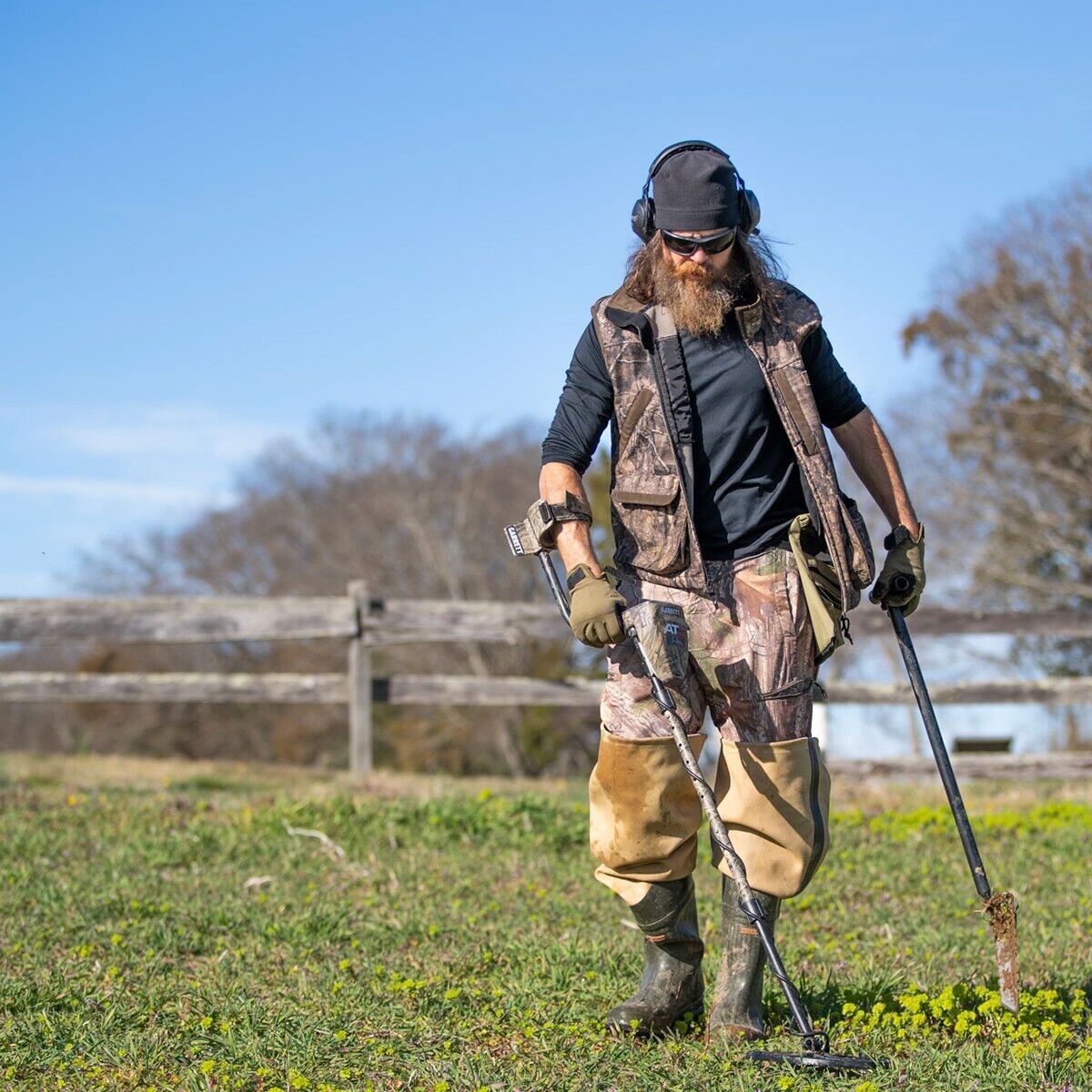 Garrett AT MAX Jase Robertson Edition Metal Detector, Wireless, Waterproof