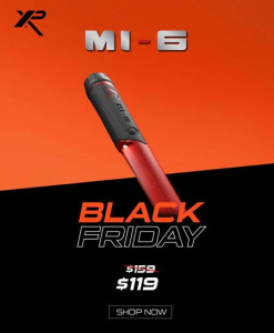 XP Deus Pinpointer MI-6 - Special $119 price with free shipping no tax!